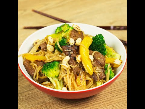 Beef and Broccoli Noodle Stir Fry