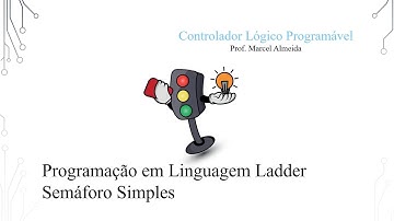 Programação de CLP - Semáforo Simples - CoDeSys + Visualization - Programação em Ladder