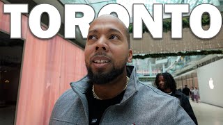 Canon Corey Goes Shopping in Toronto and Visits CN Tower during The World Series