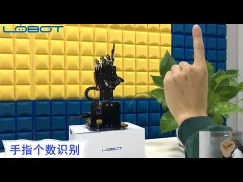 uHand2.0機械手掌機器人/視覺體感識別/樹莓派Python編程