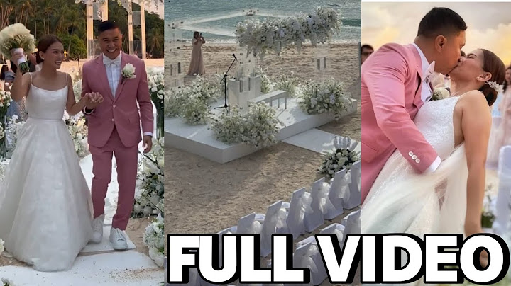 THE WEDDING Of Jose Manalo and Mergene Maranan♥️Full Video ng Kasal ni Jose Manalo & Mergene Maranan