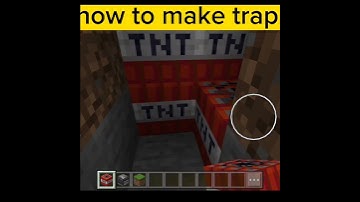 How to Make Trap For Friends 😂🤯||#trap #minecraftshorts