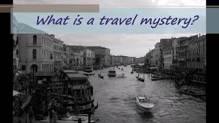 "What is a travel mystery?" Author Chat with Jane Golden