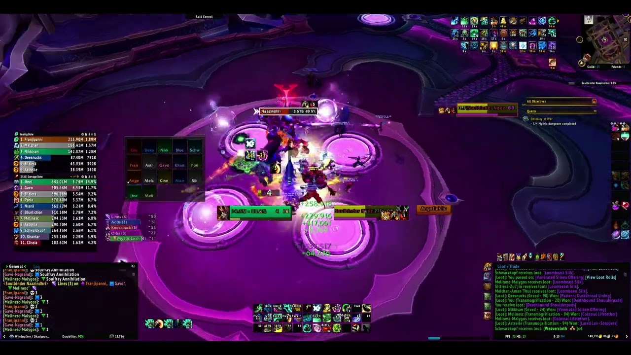 Manaforge Normal - Windwalker Monk - Soulbinder (TOG TCB)