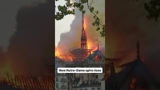 Paris’ Notre-Dame cathedral’s reconstruction efforts entered a new stage. news shorts