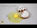 【アイシングクッキー】割れた卵 Broken Egg Cookie