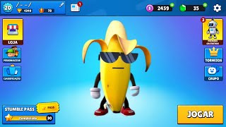 OLHA O QUE ACONTECEU COM A BANANA NO STUMBLE GUYS...😰