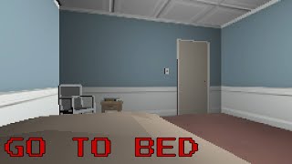 GO TO BED - Full Game Walkthrough (All Endings) - No Commentary