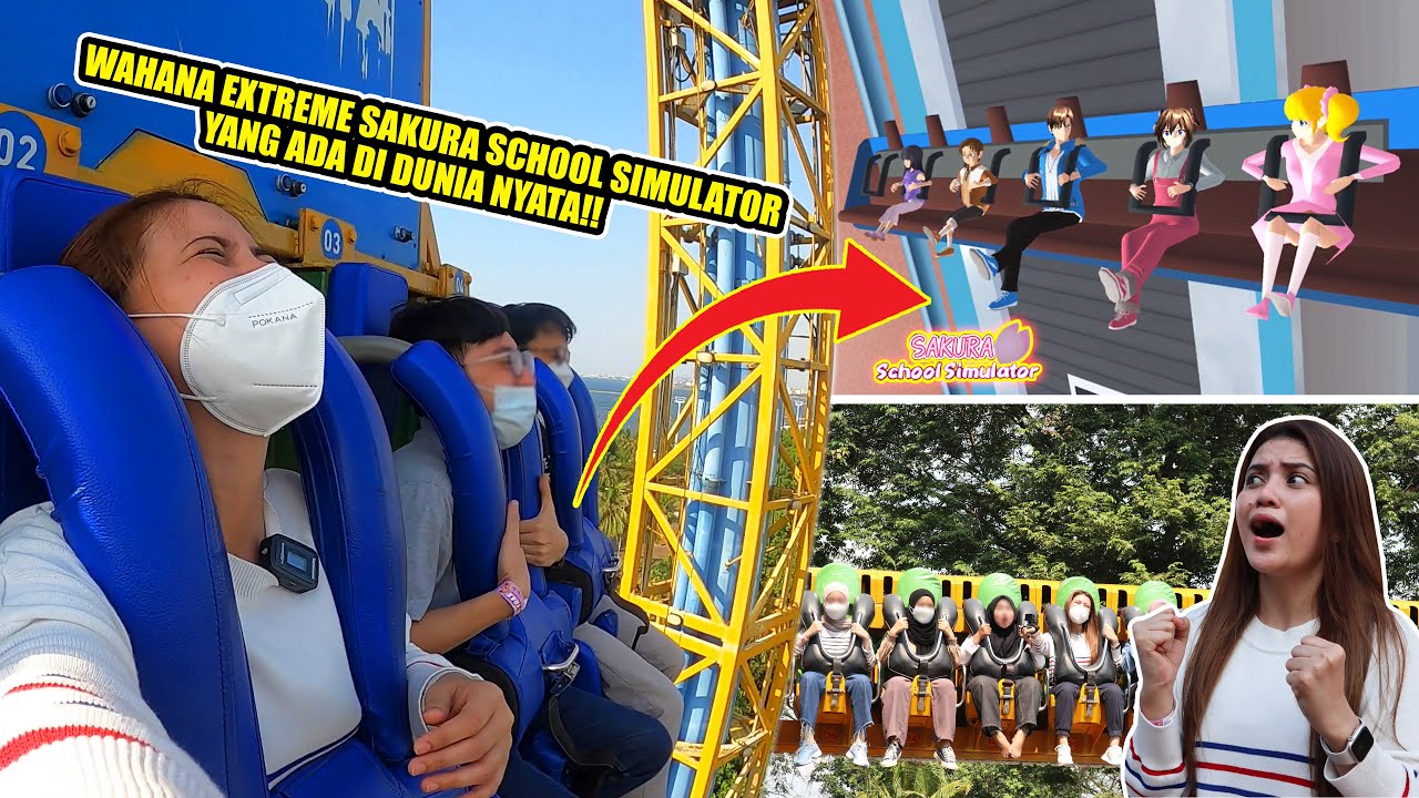 WAHANA EXTREME SAKURA SCHOOL SIMULATOR YANG ADA DI DUNIA NYATA!! BERANI COBAIN BENERAN??
