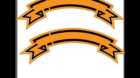 Create vector Ribbon Banner in Illustrator