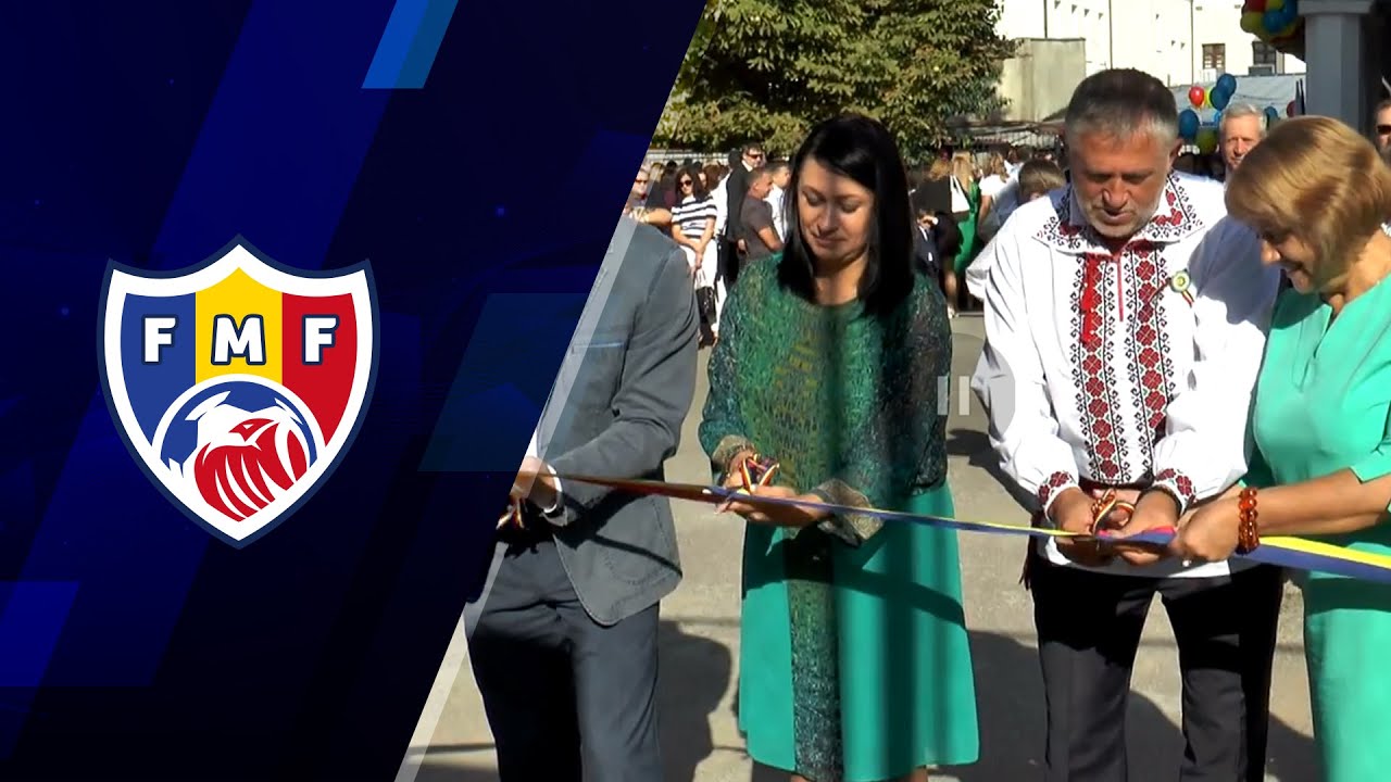 Inaugurare mini-teren liceul Mircea Eliade, 1.09.2017