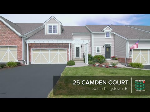 25 Camden Court, South Kingstown, RI home video tour