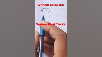A Wonderful Square root problem solving Without Calculator #square #roots #viral #youtubeshorts