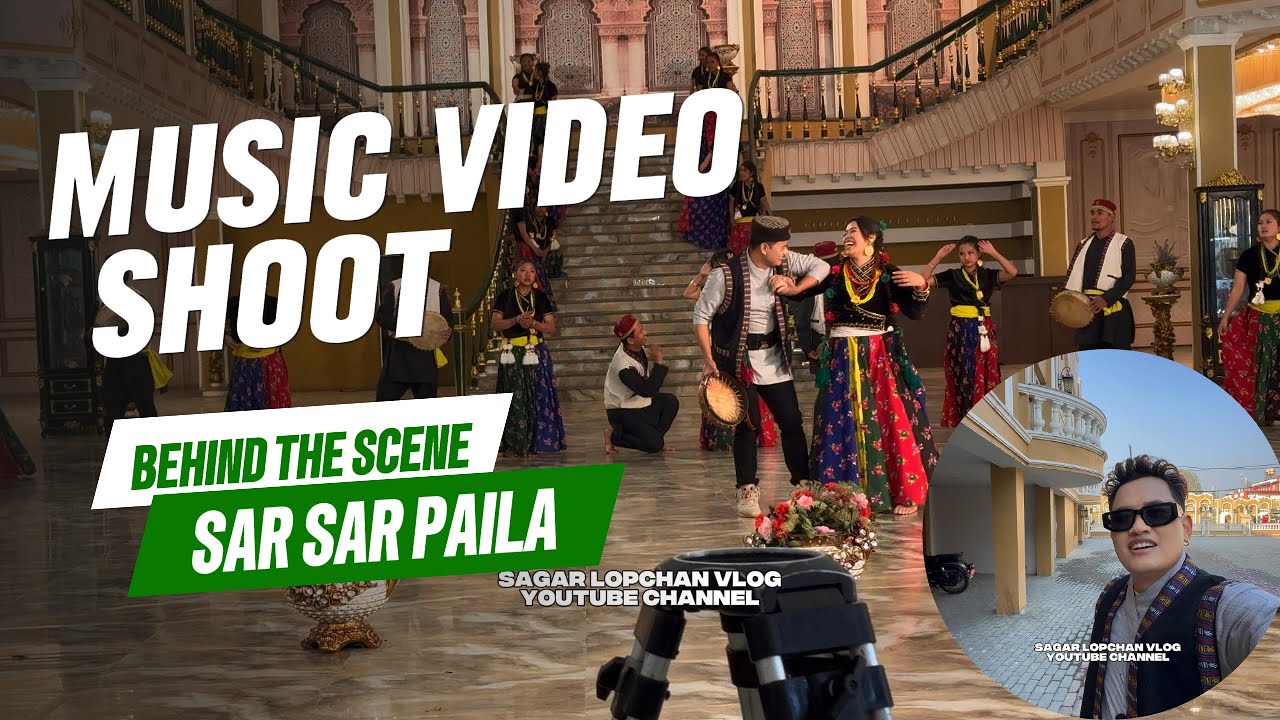 Sar Sar Paila-Iconic Dancing Song | Behind the scene vlog @BipashnaTamang(MV Shoot )Do Watch & Enjoy
