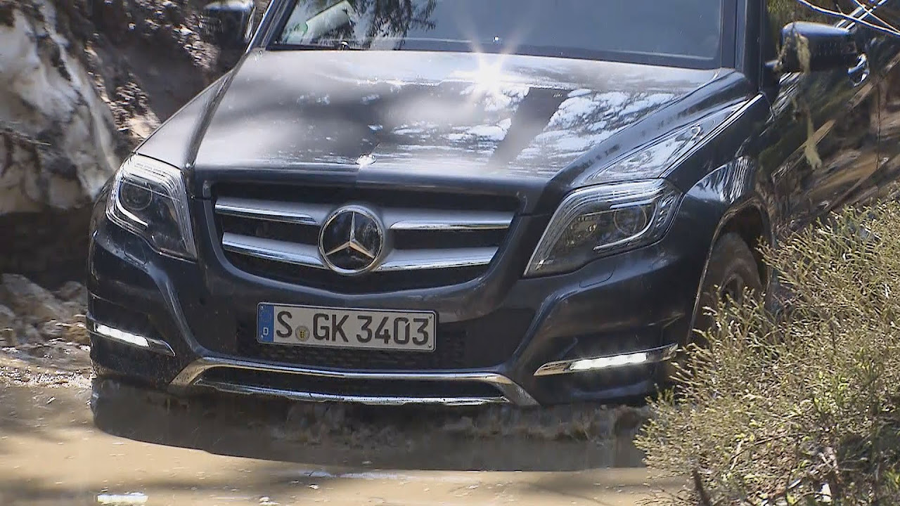 MERCEDES BENZ GLK OFF ROAD TEST DRIVE