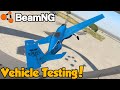 PLANE TESTING + Rock Crawler! - BeamNG.Drive v0.6.1 - BeamNG Freeroam Gameplay
