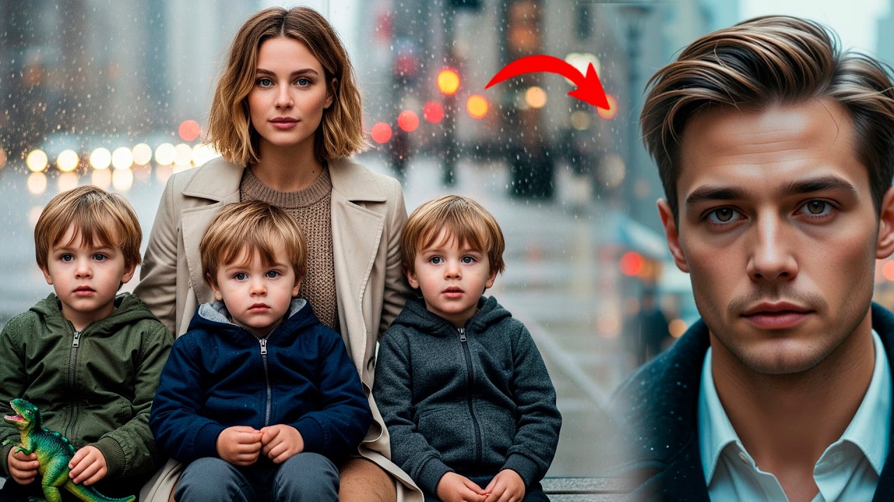 MILIONARIO VEDE LA SUA EX MOGLIE IN ATTESA DELL’AUTOBUS CON TRE BAMBINI CHE GLI SOMIGLIANO. E QUANDO