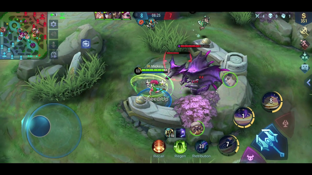 ML FREE SKIN || HOW TO PROPERLY ROTATE USING ESMERALDA|| Mythic Division || Mickels