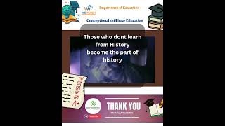 Those who don’t learn from the history are doomed to repeat it | WE TEACH Concept & Skill-Based