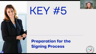 Key #5 to Managing a Successful Living Trust Presentation:  Preparation for the Signing Process