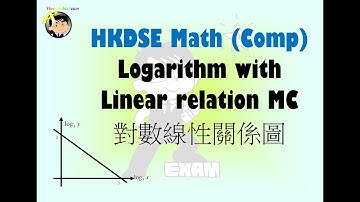 HKDSE Math (Comp) Linear relation in log 對數線性關係 MC