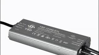 LED DIMMABLE DRIVER  IP67 12v 24v CE BIS ROHS UL