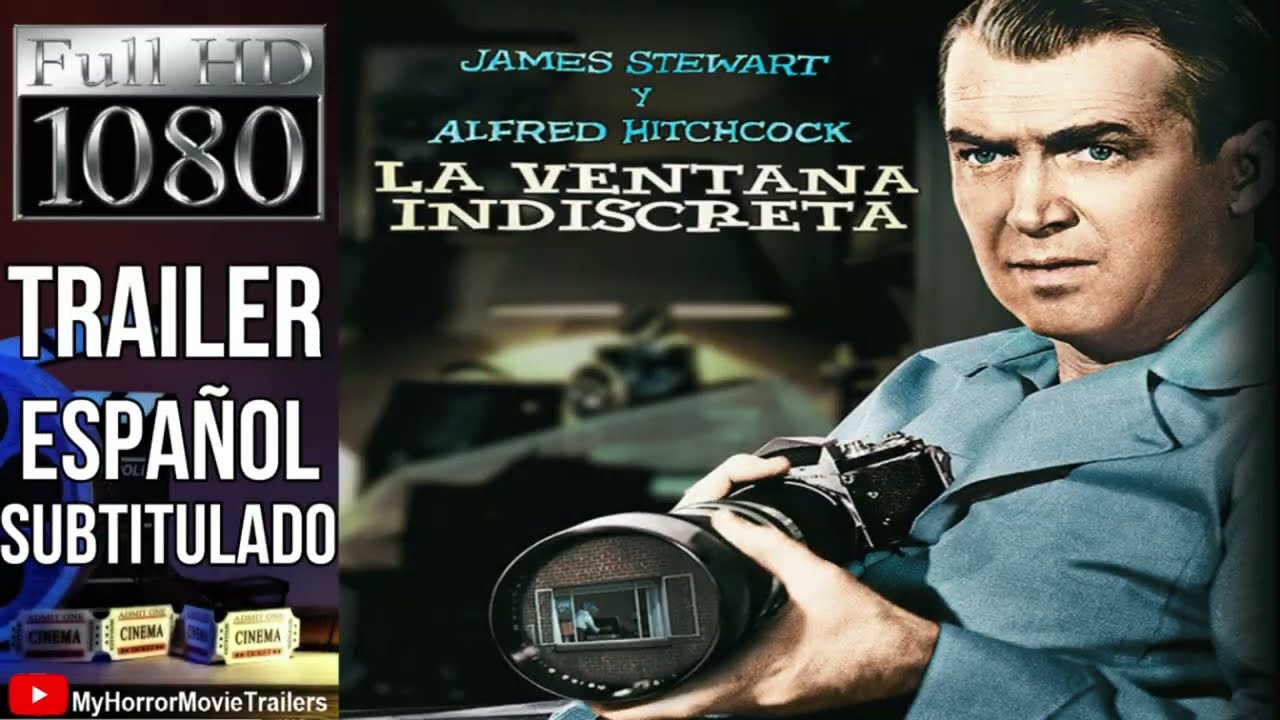 La ventana indiscreta (1954) (Trailer HD) - Alfred Hitchcock - YouTube