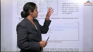 CORAL PUBLISHERS CONNECT WITH COMPUTER CLASS 6 CHAPTER 2 CONTROL PANEL UTILITY SOFTWARES  WINDOWS 10