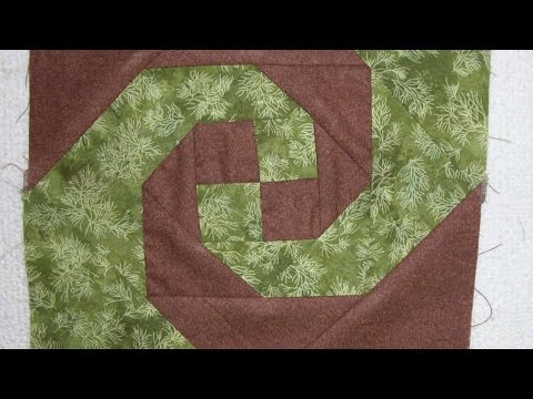 How To Sew Patchwork Block Snail's Trail - DIY Technology Tutorial - Guidecentral