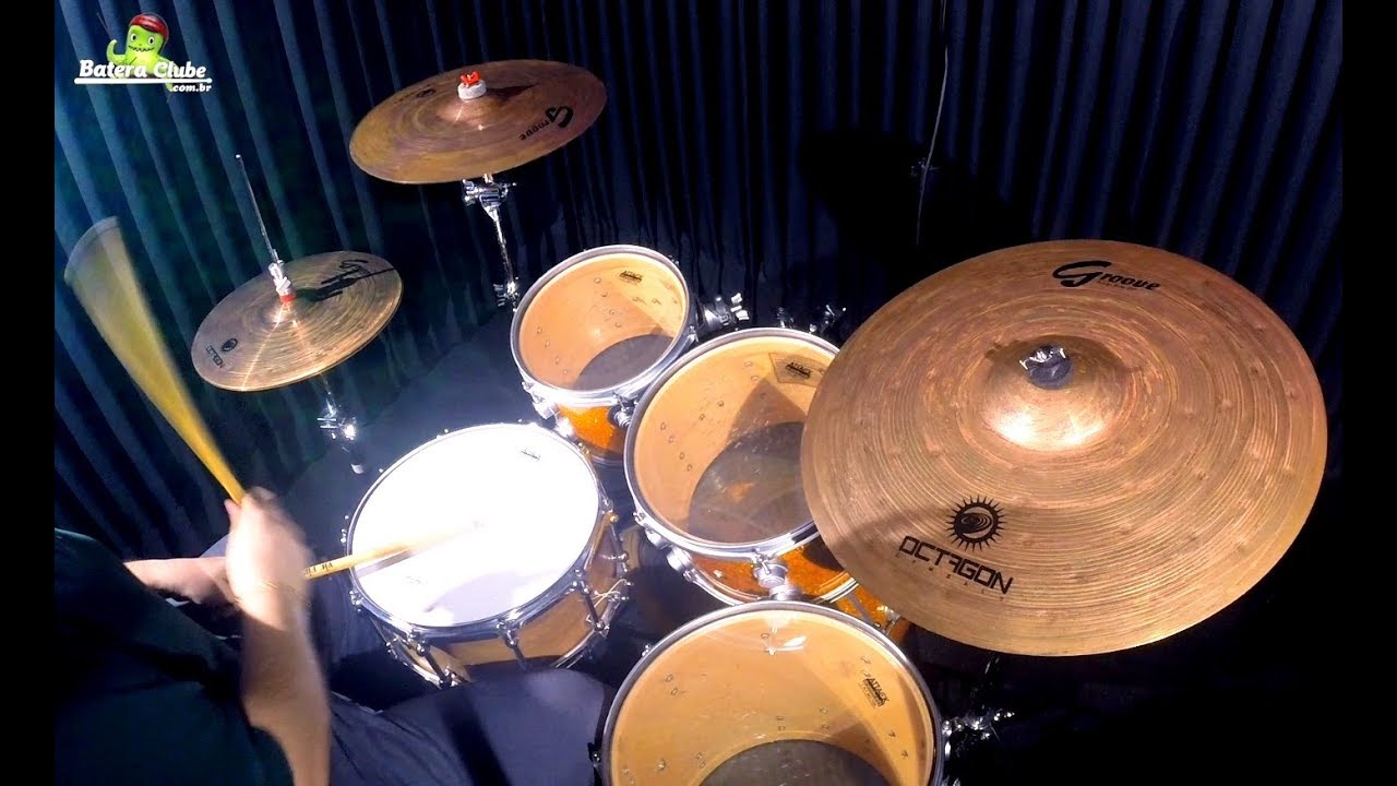 Kit de Pratos Octagon Groove GR01 Cymbal Set Quick Check YouTube