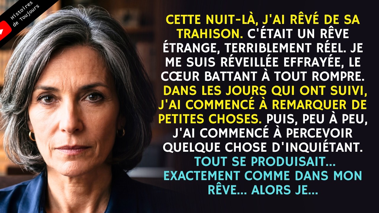 Cette nuit-là, j'ai découvert sa trahison par un rêve… Les jours suivants, tout a changé.
