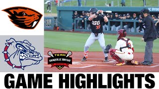 #2 Oregon State vs Gonzaga Highlights | NCAA Baseball Highlights | 2024 College Baseball