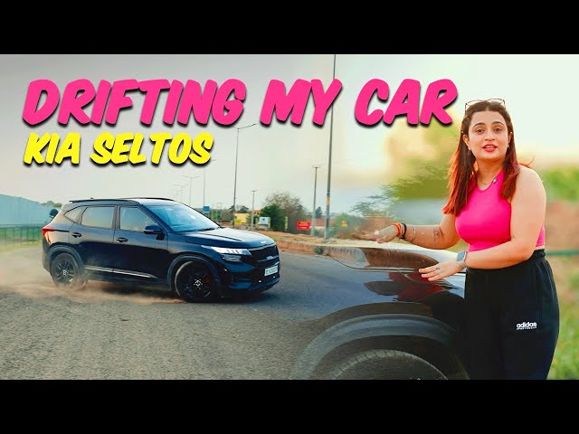 Drifting my OWN CAR Kia Seltos🚗💨DAY 6✅ 30 DAYS CHALLENGE🔥 - Kirti Mehra class=