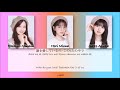 Nogizaka46 Hoshino Minami, Hori Miona, Saito Asuka - Threefold Choice Kan Rom Eng Color Coded Lyrics