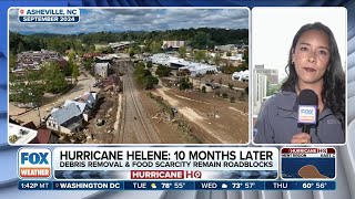 North Carolina Marks 10 Months Since Hurricane Helene's Deadly Flooding