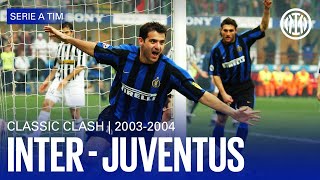 CLASSIC CLASH | INTER 32 JUVENTUS 2003/04 | EXTENDED HIGHLIGHTS ⚽⚫