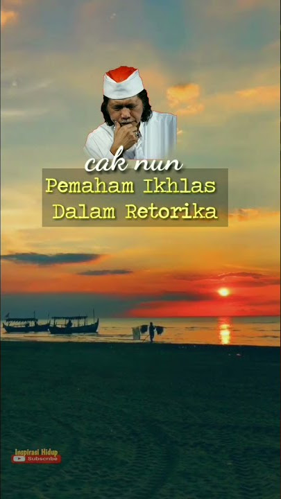Caknun Pemahaman Ikhlas #caknun #maiyah #caknun #trending