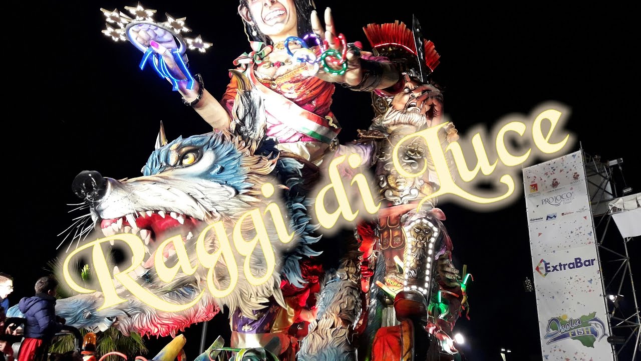 Carnevale di Sciacca 2017 RAGGI DI LUCE - Associazione Saranno Famosi 2007