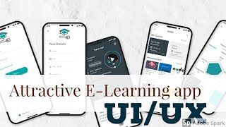 E-Learning app UI/UX with source code screenshot 2