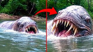 Terrifying Swamp Creatures Caught on Camera That No One Can Explain