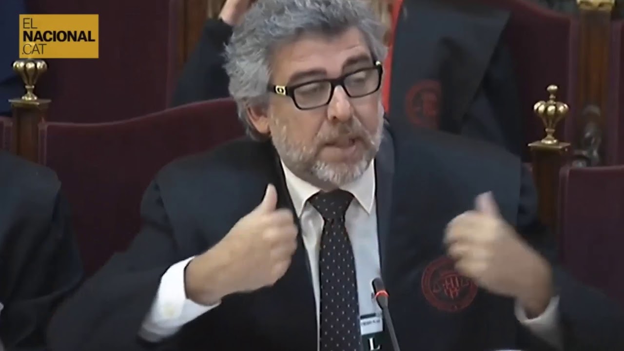 el nacional periodico JUDICI PROCÉS | Pina al tribunal: "Todos tenemos derecho a protestar contra sus resoluciones"
