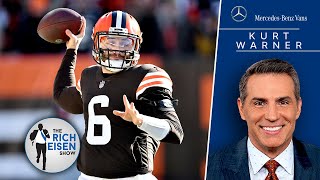 NFL Network’s Kurt Warner on Whether He’d Opt for Baker Mayfield or Draft a QB  | Rich Eisen Show