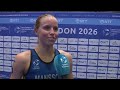 Post-Race Reactions - Women |  WTCS London