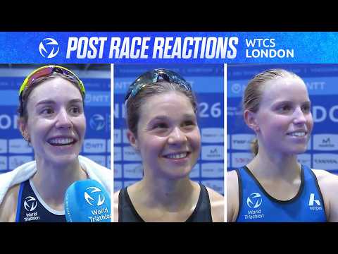 Post-Race Reactions - Women | WTCS London