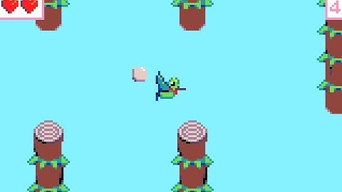 MakeCode Arcade Advanced - Falling Duck Remix, Power Ups!