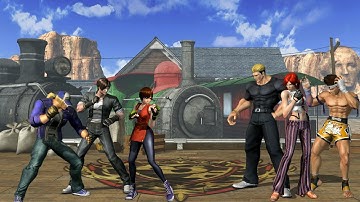 Kyo vs Yamazaki Team Battle - KOF XIV