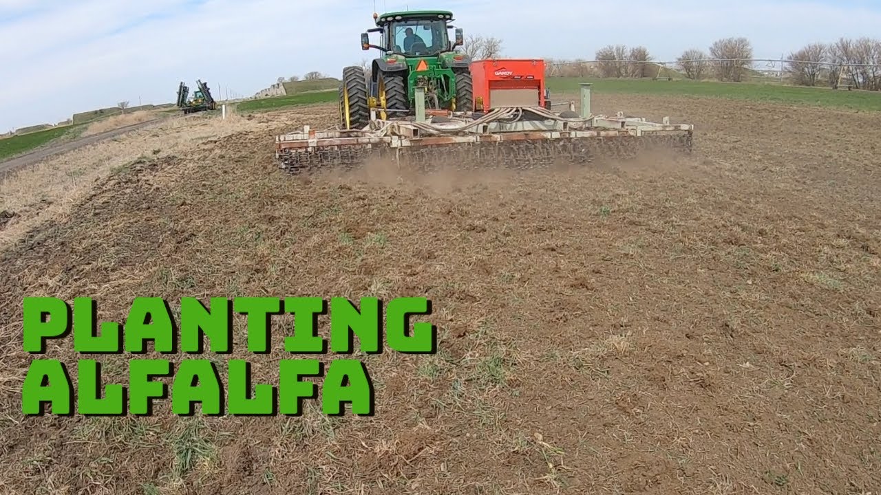 Alfalfa air seeder rebuild + Farm Jobs YouTube