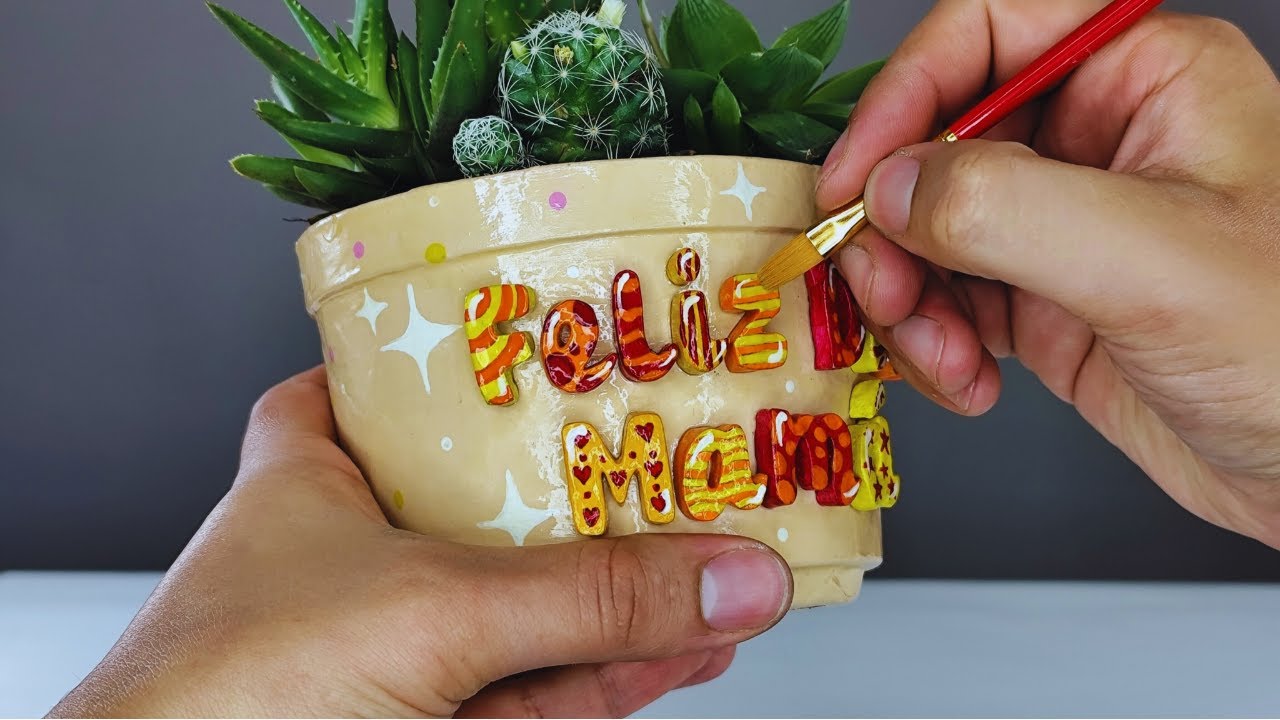 COMO HACER una MANUALIDAD FÁCIL y BONITA con RECICLAJE para el DÍA DE LAS MADRES | idea para REGALAR