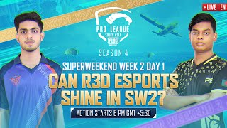 [EN] 2021 PMPL South Asia Superweekend 2 Day 1 | S4 | Can R3D Esports shine in SW2?