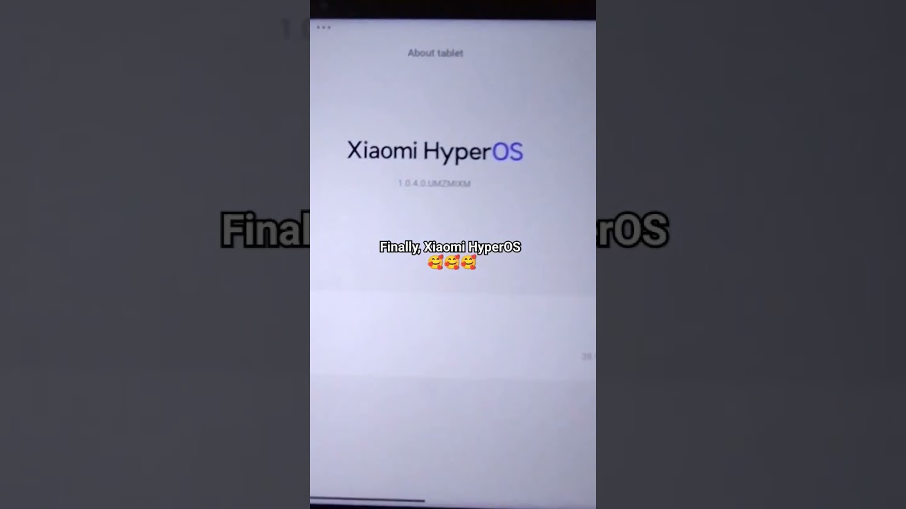 Xiaomi HyperOS 
